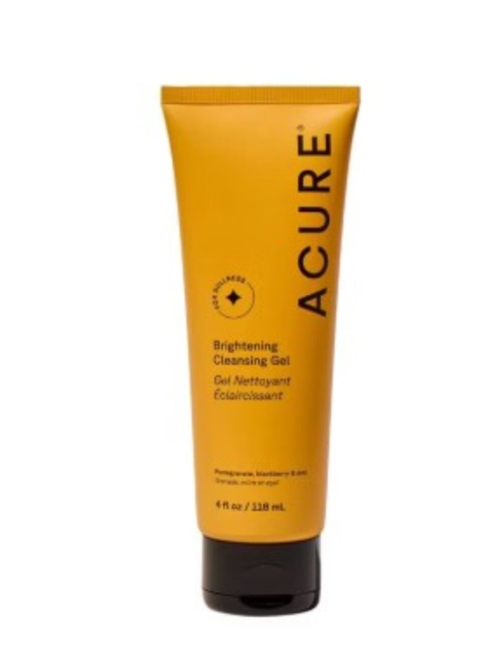 Acure Brightening Cleansing Gel - Citrus - 4 fl oz